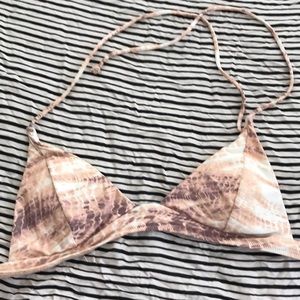 Amuse society bikini top